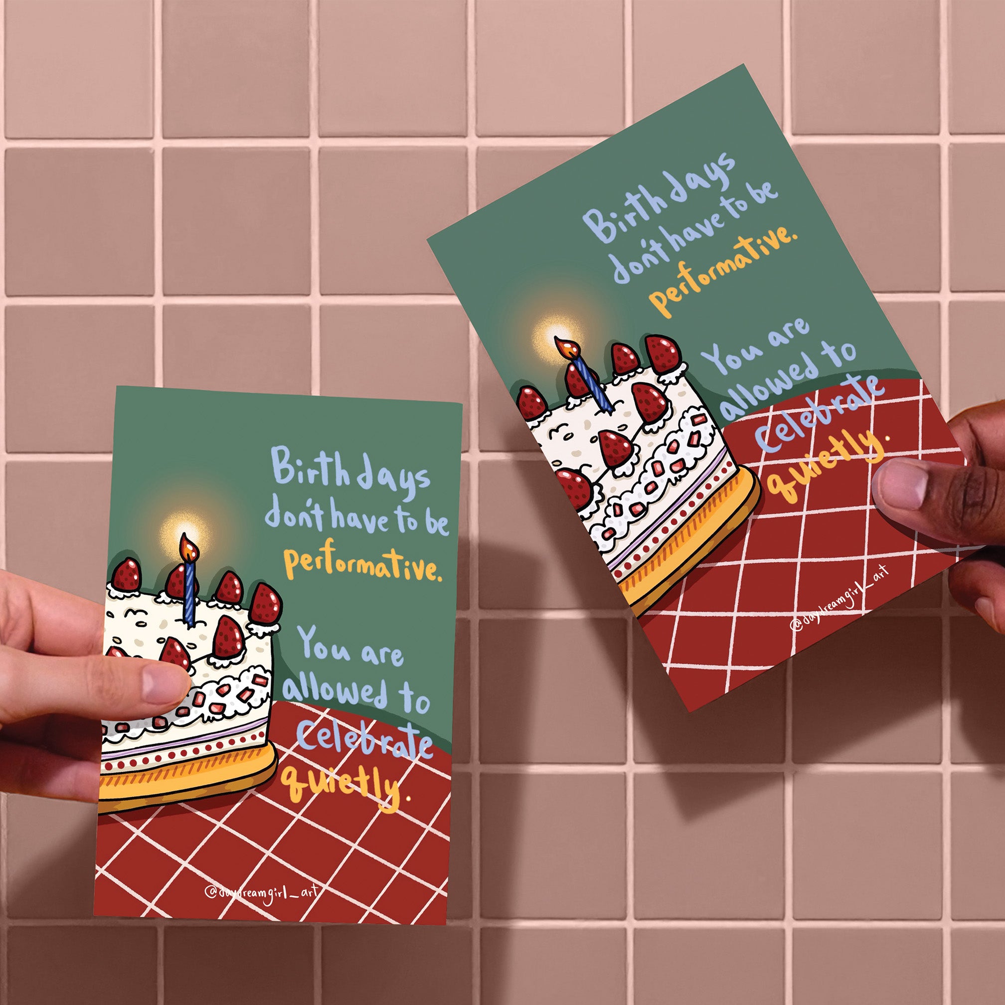Celebrate your way Postcard